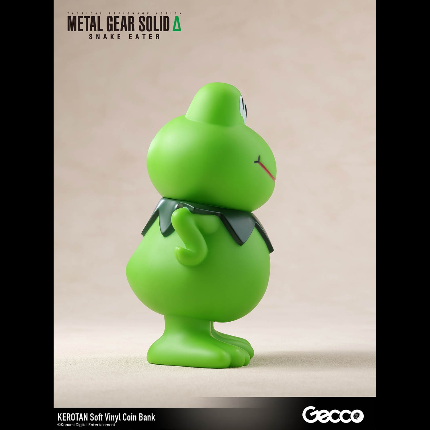 METAL GEAR SOLID Δ: SNAKE EATER, KEROTAN Soft Vinyl Coin Bank